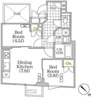 BRICK RESIDENCE 目黒本町の間取り画像