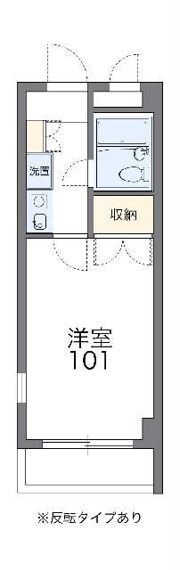 レオパレスRXコスモMの間取り画像
