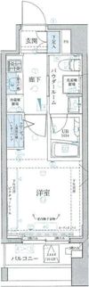 メインステージ平和島Ⅱの間取り画像