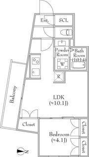 MEJIRORESIDENCEの間取り画像
