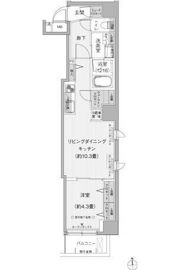クリスタルパレス蒲西の間取り画像