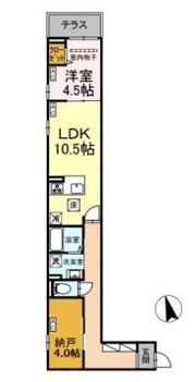 DPaina中央の間取り画像