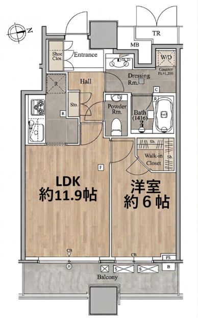 間取図