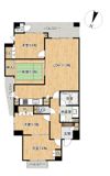 コアマンション島瀬ネクステージの間取り画像