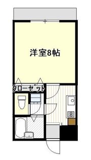 クレールメゾン若松の間取り画像