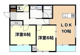 アビタシオン本町東の間取り画像