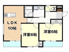 アビタシオン本町東の間取り画像