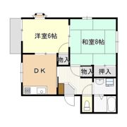 ロイヤル御茶山Cの間取り画像