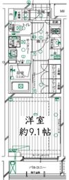 レガリス明大前の間取り画像