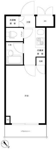 ルーブル三田の間取り画像