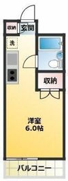 西大久保イレブンの間取り画像