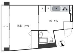 マンションキリイの間取り画像