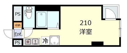 トーア岩本町マンションの間取り画像