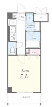 アスティ大森の間取り画像