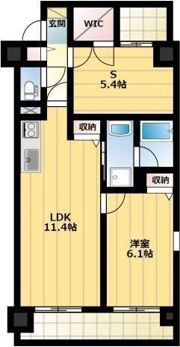 Avenue静岡茶町の間取り画像