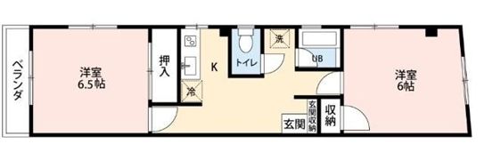 吉野ダイヤモンドビルの間取り画像