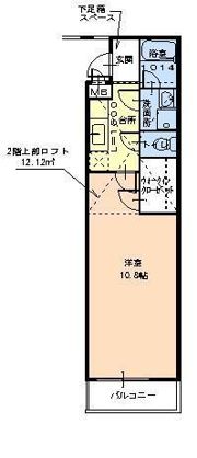 モンサント旭町の間取り画像