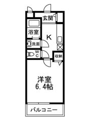 コンフォール 旭の間取り画像