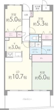 ジョイフル寿の間取り画像