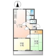 ベルノーブルの間取り画像
