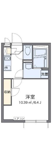 クレイノkeyakiⅢの間取り画像