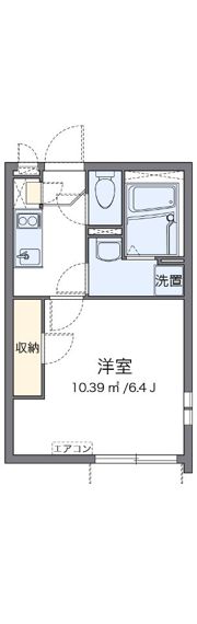 クレイノkeyakiⅢの間取り画像