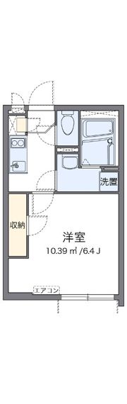 クレイノkeyakiⅢの間取り画像
