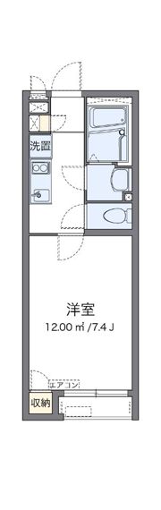 クレイノFREESIAの間取り画像