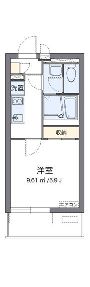 クレイノ翔花の間取り画像