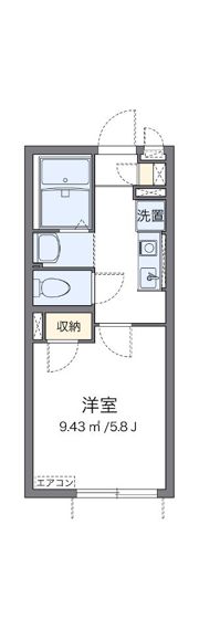 ヴィアロ高島平レジデンスBの間取り画像