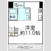 CREST六本木Ⅱの間取り画像