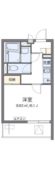 クレイノ大森町の間取り画像