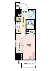 マイナビSTAYワールドワイド大手町の間取り画像