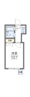 レオパレスエイコーンの間取り画像