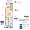 ZOOM蒲田EASTの間取り画像