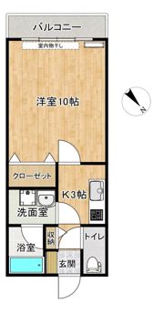 マイスタじあむ日宇の間取り画像