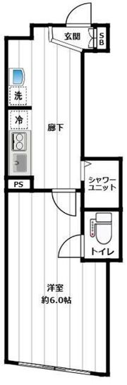 Latias高田馬場の間取り画像