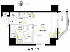 ZOOM浜松町の間取り画像