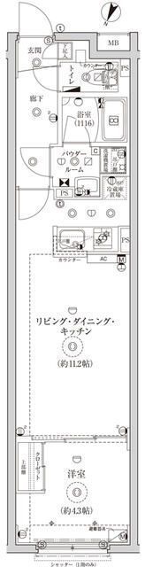 CREATIF池袋の間取り画像