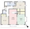 ラフィニア花崎Bの間取り画像