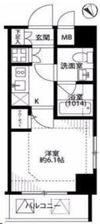 プレール・ドゥーク銀座EASTⅡの間取り画像