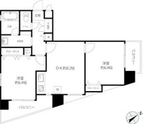 ヴェルト銀座イーストの間取り画像