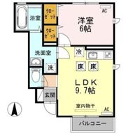 サニーウェル砧の間取り画像