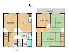 有福町戸建の間取り画像