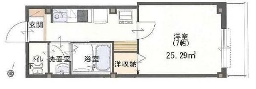 ベルフォーレ神宮前の間取り画像