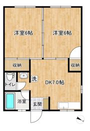 煉瓦の館弐番街の間取り画像
