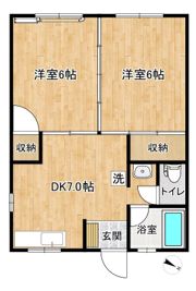 煉瓦の館弐番街の間取り画像