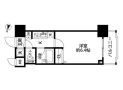 パレステュディオ目白の間取り画像