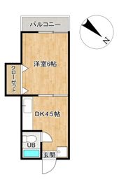 大坪ビルの間取り画像