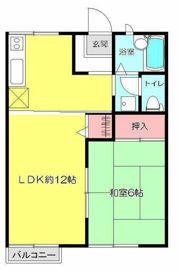 コスモハイツMの間取り画像